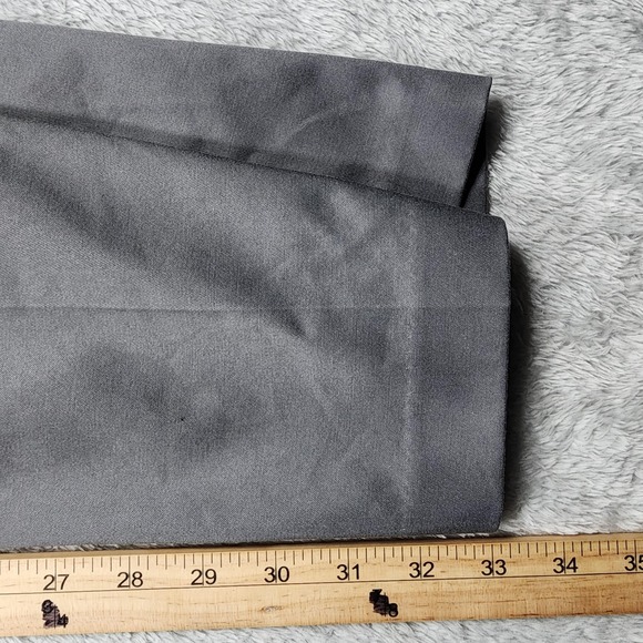 Perry Ellis Portfolio Pants Mens 36x34 Gray Premium Flex‎ Twill Dress Slacks - Picture 9 of 10